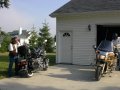 colin-paul-preparing-bikes-for-ride-july-2005